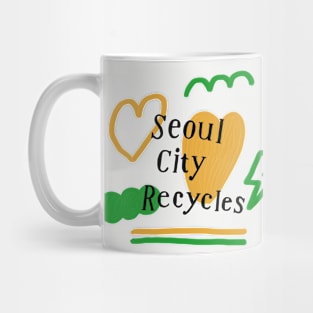 Seoul city recycles Mug